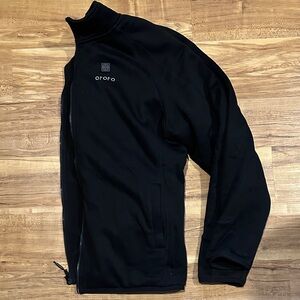 Ororo Men's Black Fleece Jacket